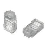 AMP PLUG MODULAR OVALADO 8P/8C CAT. 6